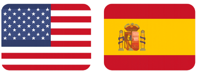English and Spanish language support